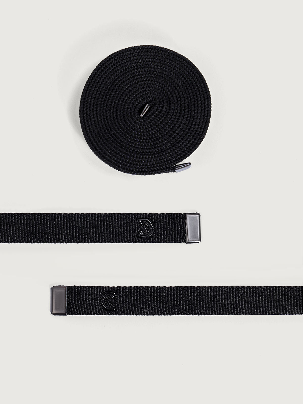 12mm Black Crisscross Strap